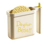 Household Noodle Soup with Fork, Durable Meal Cookware | Convenient Portable for Office College Dorm Camping Travel, Kitchen Dining Room Home Use, Lightweight Practical Design for Daily Eati