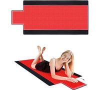 Household Red Light Beauty Mat 660nm & 850nm Red Light Beauty Pad for Full Body Pain Relief(1370pcs Black)