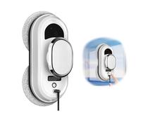 Household Robot Glass Cleaner with Intelligent Path Planning and 5600Pa Suction for Automated Window and Tile Cleaning