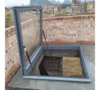 Household Roof Skylight for Basement/Attic/Sun Room, Window for House/Factory/Warehouse, 50/55/60/65/70/80 cm Roof Access Hatch Door(75x80cm/29.5x31.5in)