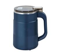 Household Small Powder Grinding Machine, Electric Spice Grinder Fine Powder, Stainless Steel Multifunctional Powder Grinder for Herbs Spices Coffee Beans Nuts Grains (Blue)