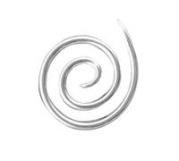 Household Spiral Cable Needle Stitch Holder Tapestry Crochet Pins Knitting Weaving Needles Handknitting Handicraft 1Pc Silver