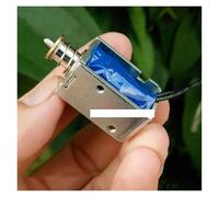 Household Spring Magnet DC 12V DC Solenoid Electromagnet Push Pull Type Impact 6mm