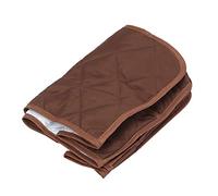 Household Square Soup Pot Cooker Cover Protector Polyester Pongee Durable Kitchen Appliance Dust Cover for Home Kitchen Wine Red Black Coffee 40.6x23x25.4cm (Brown)