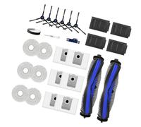 Household Upkeep Consumables Compatible with T50 Model, Robot Vacuum Service Pack, Rubber Bristle Rollers, Side Brushes, Mop Pads, Collection Bags Robot Vacuum Accessories Replacement Consumables