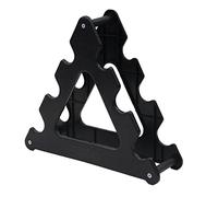 Household Weight Organizer Dumbbell Stand Durable Dumbbell Rack 3 Tier Dumbbell Weight Rack Storage Dumbbell Rack