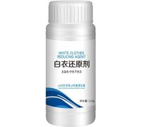Household White Clothing Reducing Agent, White Clothes Reducing Agent, Stubborn Stains Cleaner, Remove Stains Reducing Agent, Exclusively for White Clothes, 110g (2pcs)