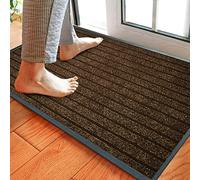 Householdfurnishing Heavy Duty Floor Mat Carpet Bath Mat Small Medium Large in Multi Colours (Brown, 120 x 150)