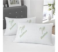 Householdfurnishing Soft Bamboo Memory Foam Pillow Orthopedic Anti-Bacterial Premium Support Pillow (4x Memory Pillow, 45 x 65 cm)