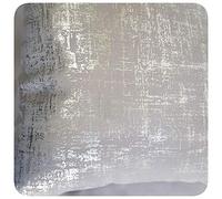 householdfurnishing Thermal Blackout Curtains Glitter Shimmer Sparkle Metallic Print Eyelet Ringtop (Cushion Cover-Silver, 4xCC 16x16in)