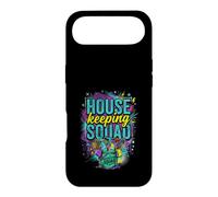 Housekeeping Squad Retro Cleaning Crew Team Case for iPhone Air