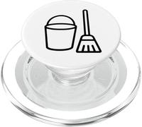 Housekeeping Staff Appreciation Team Crew Funny Cleaning PopSockets PopGrip for MagSafe