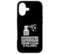 Housekeeping Supervisor Keeping It Clean At All Levels Case for iPhone 17