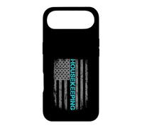 Housekeeping US Flag Distressed Patriotic Cleaner Case for iPhone Air