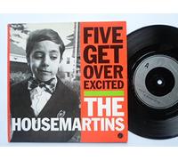 Housemartins - Housemartins Five Get Over Excited 7" Go Discs GOD18 EX/EX 1987 picture sleeve