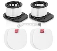 HOUSEMAX Replacement Filters for Shark Cordless vacuum Anti Wrap Cleaner IZ201UK, IZ201UKT, IZ201UKTSB, IZ251UK, IZ251UKT, IZ380UK,IZ380UKT,IZ203UKRD,2 Washable HEPA Filter and 2 Foam & Felt Filters