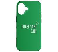 Houseplant Care Indoor Gardening Plant Lovers Green Thumb Case for iPhone 16