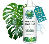 Houseplant Resource Center Monstera Plant Food with NPK 5-2-3 Ratio - Liquid Formulation Supports Optimal Nutrient Dispersal and Balanced Nitrogen Response for Strong Root Growth