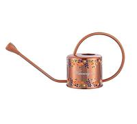 Houseplant Watering Can Watering Cans Long Spout Steel Printing For Indoor Outdoor Garden Flower Plant Watering Pot Spray Spout Garden Bonsai Watering Can ( Color : Copper , Size : 41*13*20cm )