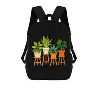 Houseplants Indoor Plants Classic Mens Backpack Womens 17 Inch Shoulder Bag