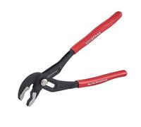 HOUSERAN Water Pump Pliers - 10 Inch Groove Joint Pliers with Comfort Red Grips for Home Repair, Gripping Nuts, Bolts, Pipe & Fittings