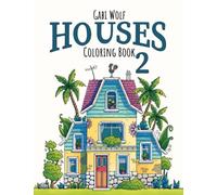 Houses 2: Coloring Book for Adults (Coloring Books Houses)