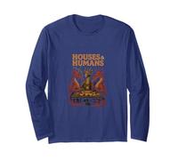 Houses and Humans Funny Parody RPG Gamer Gaming Long Sleeve T-Shirt