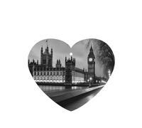 Houses of parliament Car Air Fresheners Cards 4 Pcs Long Lasting Car Fresheners Gifts for Men Women Auto Aromatherapy Tablets Hanging Scented Card Rearview Mirror Pendant - Lavender Scent