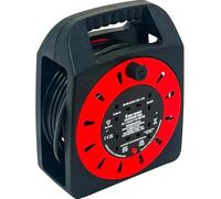 Housetronics 4 Way Gang 20M Extension Reel Heavy Duty Cassette Lead Cable Mains Socket 20A Metre Suitable for Indoor & Outdoor Use | Bag Shape | Appliance Connecter