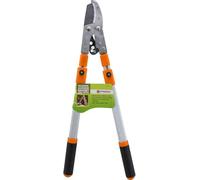Housetronics Telescopic Ratchet Anvil Lopper/Pruner - Extendable Garden Hand Tool for Tree Cutting and Branch Pruning