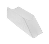 HouseVibe 2-Piece Leg Lifting Pillow Firm Density Foam Leg Support with Cleanable Cover for Ailment Recuperation & Sleeping 20x8x6 Inch- White