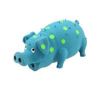 HouseVibe Dog Squeaky Toy Dog Chews Toy Exercise Game Entertainment for Aggressive Chewers Interactive for Small Medium Large Dogs- Blue