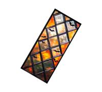HouseVibe Halloween Stickers, Waterproof And Lightweight Stickers for Decorating And Parties, Spooky Jack-o'-lantern Skeleton Bat Skull Ghost Witch Designs- Style B