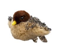 HouseVibe Interactive Cat Toy with Chirping Birds, Rechargeable Automatic Flapping Sparrow, Realistic Bird Sounds, Motion Sensor Activated Pet Entertainment Toy