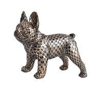 HouseVibe Nordic Resin Dog Statue Abstract Geometric Art for Entrance | contemporary elegance, compact footprint, living room accent, thoughtful present