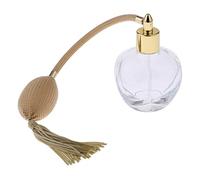 HouseVibe Vintage Crystal Glass Perfume Bottle 100ml Atomizer