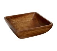 Housewares Large Dark Brown Wooden Fruit Bowl Salad Bowl Serving Bowl Large Bowl Bamboo Fruit Bowl Salad Bowl & Servers 8 cm x 26 cm x 26 cm