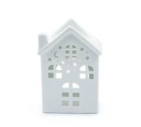 Housewarming Oil Burner - Cozy House-Shaped Diffuser & Wax Melt Holder