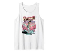Housewife from Another Galaxy Retro Funny Space Graphic Tank Top