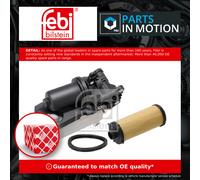 Housing, automatic transmission hydraulic filter fits MERCEDES CLA250 2.0 Febi