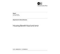 Housing Benefit fraud and error (House of Commons, HC 720)