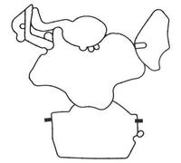 Elring Housing Cover Gasket Wide Thick fits Audi Porsche Vw