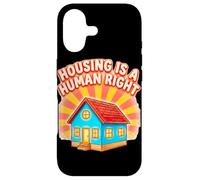 Housing Is a Human Right Statement Design Case for iPhone 17
