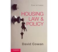 Housing Law and Policy (Law in Context)