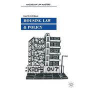 Housing Law and Policy (Palgrave Law Masters)