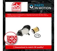 Housing, oil filter fits MERCEDES A180 W176 1.6 12 to 18 A2701800500 A2701800610