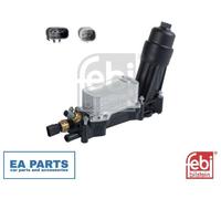 Housing, oil filter for DODGE CHALLENGER Coupe CHARGER FEBI BILSTEIN 109170