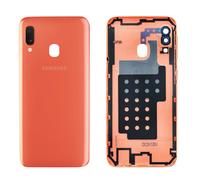 Housing part back cover, spare part for Galaxy A20e, Orange