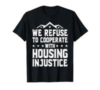 Housing Rights Poverty Cancel Rent Stop Evictions Value Graphic T-Shirt