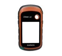 Housing Shell compatible with Garmin eTrex 30/30x/20/20X/10/10X Series Front Case with Glass Buttons Handheld Repair Replacement Cover (Orange, eTrex 10)